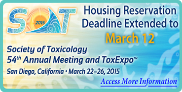 J9集团将参与美国第54届毒理协会年度会议及展览会