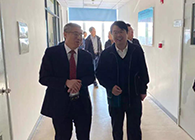 浦东新区管幼军副区长一行来J9集团调查领导工作