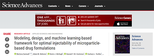 近日麻省理工大学的钻研人员开发出一种推算模型，能够援手改善注射类微粒造剂的可注射性并预防梗塞。
