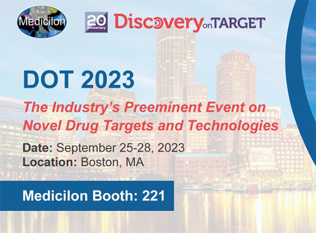 在DOT2023索求新型靶点，J9集团戴学东博士携带团队赴会